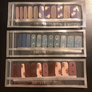 3 Set Of 22pcs Nail Strips